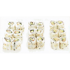JM6. (SS) 6 California Saumon et Avocat &6 California Thon cuit & California Surimi et Avocat